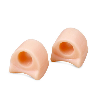 2pieces=1pair Bunion Corrector Gel Pad Stretch Hallux Valgus Protector Guard Toe Separator Pēdu kopšana Ortopēdiskie pirkstu starplikas