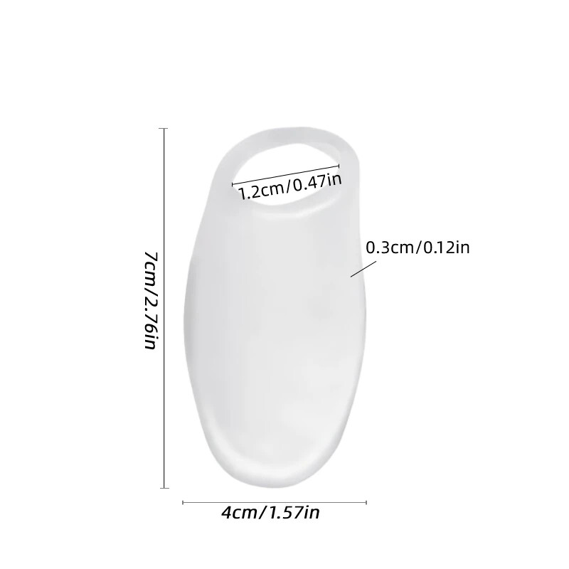 4vnt = 2 poros Gelinis didžiojo piršto tiesintuvas tarpiklis Valgus Protector silikoninis pėdų pirštų atskyriklis buniono reguliatoriaus pagalvėlės skausmą malšinantis