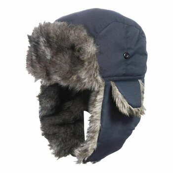 Unisex Warm ανδρικό γυναικείο Trapper Cap Aviator Trooper Earflap Winter Flaps Καπέλο σκι Νέα καπέλα Bomber Καπέλο σκι Ρωσίας Καπέλα από ψεύτικη γούνα