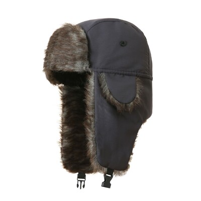 Унисекс топла мъжка дамска капачка с трапер Aviator Trooper Earflap Winter Flaps Ски шапка Нови бомбардировъчни шапки Руска ски шапка Шапки с изкуствена кожа