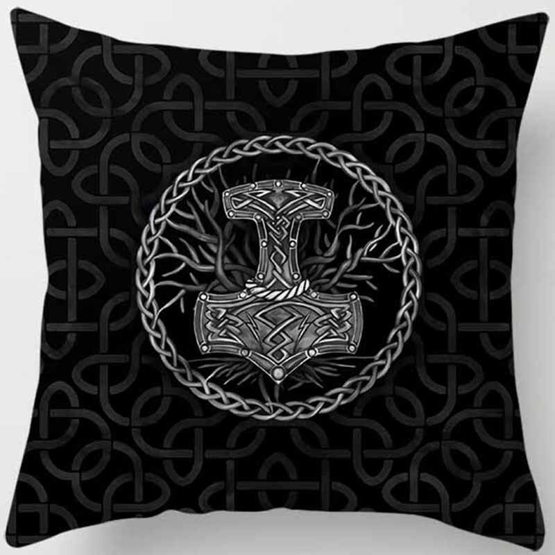 Drvo tamnog svijeta s printom jastuka za uređenje doma Jastuk za sofu u automobilu