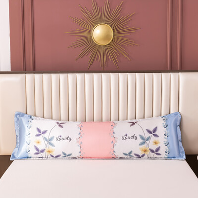 1PC Nova cool ljetna 120/150/180cm duga jastučnica dinosaur crtani jastučnica jastučnica navlaka ledena svilena satenska tkanina kućni tekstil 1kom