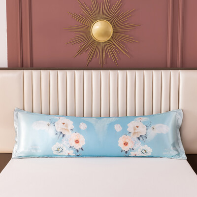 1PC Nova cool ljetna 120/150/180cm duga jastučnica dinosaur crtani jastučnica jastučnica navlaka ledena svilena satenska tkanina kućni tekstil 1kom