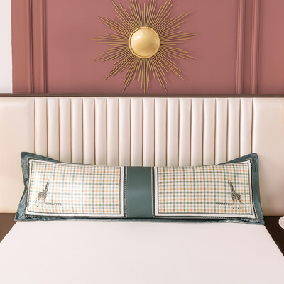 1PC Nova cool ljetna 120/150/180cm duga jastučnica dinosaur crtani jastučnica jastučnica navlaka ledena svilena satenska tkanina kućni tekstil 1kom