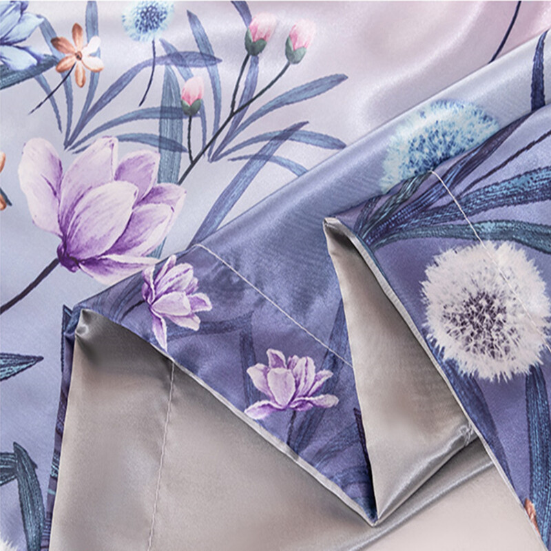 1PC Nova cool ljetna 120/150/180cm duga jastučnica dinosaur crtani jastučnica jastučnica navlaka ledena svilena satenska tkanina kućni tekstil 1kom