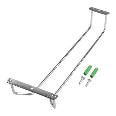 1kom Zidni nosač od nehrđajućeg čelika Viseći držač za čaše za vino za kuhinjski bar Organizator Držač za čaše