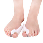 2Gb=1Pair Bunion Valgus Corrector Lietojiet vīriešu un sieviešu lielās pēdas kaulus dienu un nakti, lai atdalītu kāju pirkstu komplektus, kāju sadalītājus kāju kopšanai