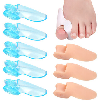 2Pcs=1Pair Bunion Valgus Corrector Използвайте мъжки и женски кости на Голямата стъпка ден и нощ, за да разделите комплекти пръсти Разделители на пръсти Грижа за краката