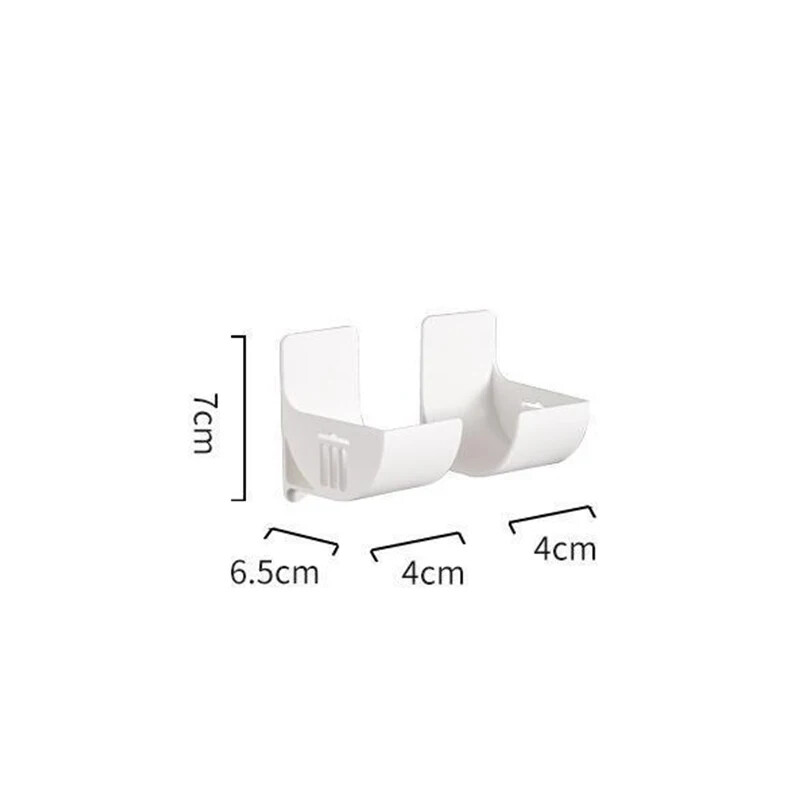 1-2 para Zidni nosač za kuhinju i kadu Plastična polietilenska vrećica za smeće Držač za rolne Dozator Svježina za filmove za pohranjivanje Stalak za ormar