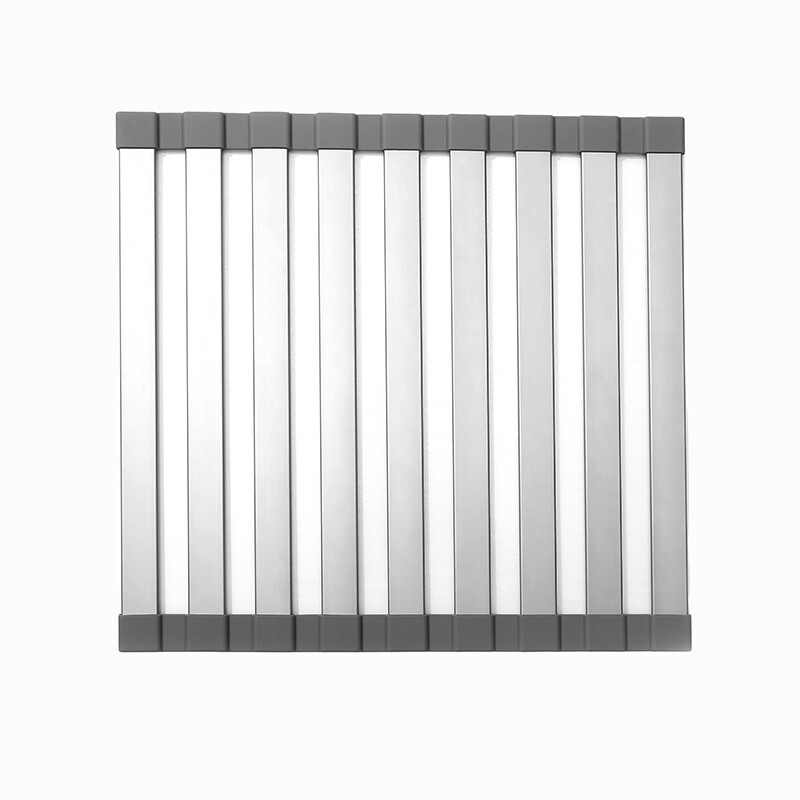 Stalak za ocjeđivanje sudopera Sudoper Štapići za jelo Polica za kontrolu vode Silikonska sklopiva košara za ocjeđivanje posude za pohranu