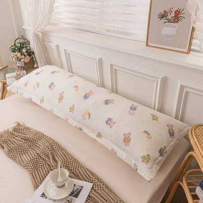 1 Pc Lover Printed Μακριά Μαξιλαροθήκη Διακοσμητική για το Σπίτι, Μαξιλαροθήκες για Κρεβάτι 150 cm, Διπλό Κάλυμμα Μαξιλαροθήκης Lover Sleeping 180 cm