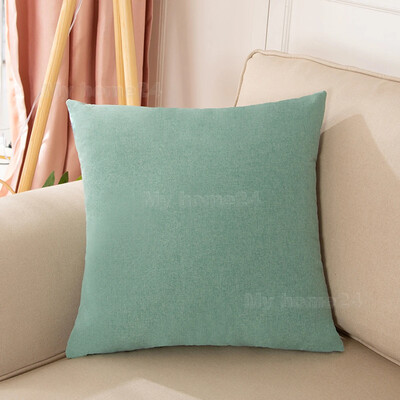 Univerzális 40*40 45*45 50*50 párnahuzat pamut vászon sima párnahuzatok dekoratív nappali párnahuzatok otthoni autó kanapéhoz