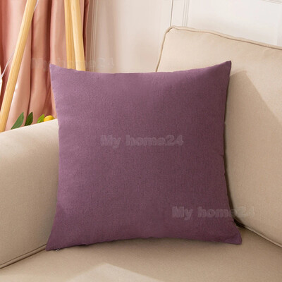 Univerzális 40*40 45*45 50*50 párnahuzat pamut vászon sima párnahuzatok dekoratív nappali párnahuzatok otthoni autó kanapéhoz