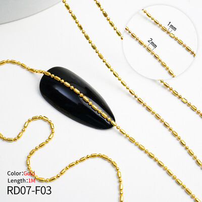 Αλυσίδα νυχιών Ροζ χρυσό Ασημί Pixie Πέτρινες Χάντρες Διακοσμήσεις Μεταλλική Ατσάλι Πρέσα στα Νύχια Charms Art Κοσμήματα Αξεσουάρ Μανικιούρ