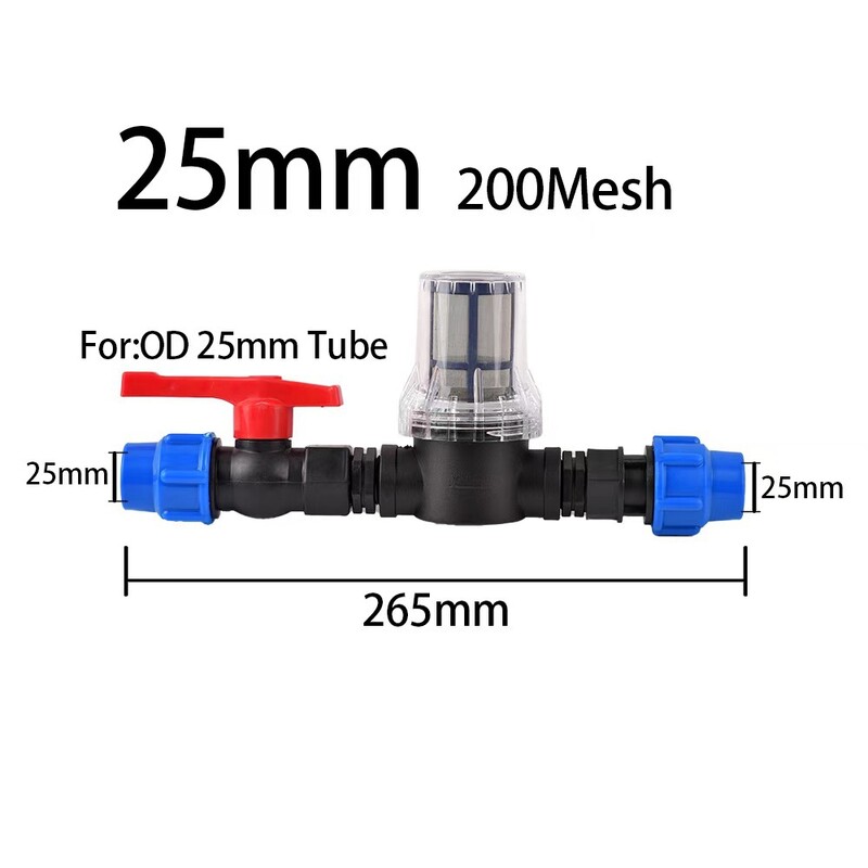 Ārējās tirdzniecības vārstu slēdža piederumi savienotājs IBC filtra vārsts dārza apūdeņošanas sistēma 20 25 32 ūdenim