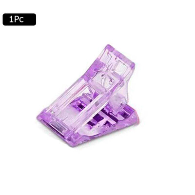 Akrilna kopča za nokte Prozirni gel Brza izgradnja vrhova za nokte Stezaljke za nadogradnju noktiju UV stezaljke Set alata za manikuru Nail Art