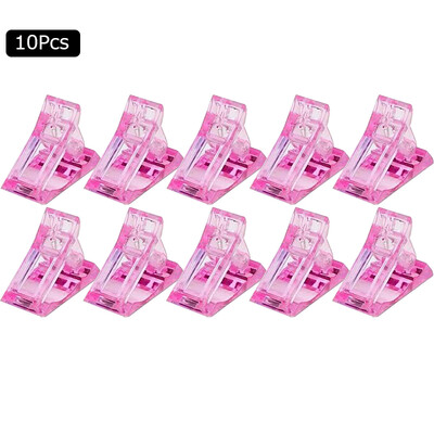 Akrilna kopča za nokte Prozirni gel Brza izgradnja vrhova za nokte Stezaljke za nadogradnju noktiju UV stezaljke Set alata za manikuru Nail Art