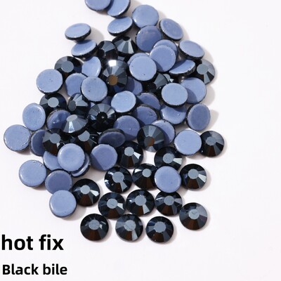 Glitter Crystals SS6-SS30 High Quality Hotfix Rhinestones Σίδερο σε κρύσταλλα για διακοσμήσεις ενδυμάτων DIY