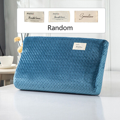 Καπιτονέ Latex Μαξιλαροθήκη Μαξιλαροθήκη ύπνου Προστατευτικό Memory Foam Ορθοπεδικό κάλυμμα μαξιλαριού για ενήλικες Παιδική μαξιλαροθήκη 30*50/40*60cm