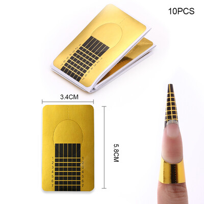 Συμβουλές γαλλικής φόρμας νυχιών Ακρυλικό τζελ προέκτασης μπούκλας τζελ νυχιών Οδηγός τέχνης για καλούπια στένσιλ ακρυλικά εργαλεία