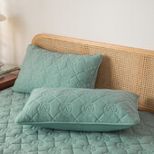 Jednodijelna jastučnica od vodootporne jacquard tkanine otporna na vlagu i znoj, 48x74 cm za spavaću sobu, dom, hotel Detor