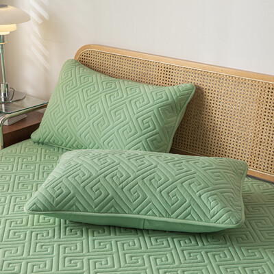 Jednodijelna jastučnica od vodootporne jacquard tkanine otporna na vlagu i znoj, 48x74 cm za spavaću sobu, dom, hotel Detor