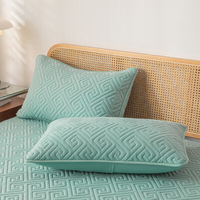Jednodijelna jastučnica od vodootporne jacquard tkanine otporna na vlagu i znoj, 48x74 cm za spavaću sobu, dom, hotel Detor