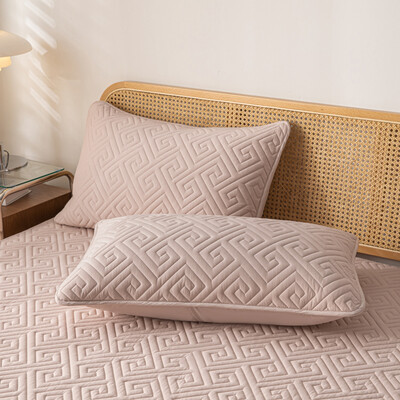 Jednodijelna jastučnica od vodootporne jacquard tkanine otporna na vlagu i znoj, 48x74 cm za spavaću sobu, dom, hotel Detor