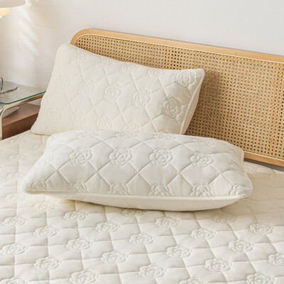 Jednodijelna jastučnica od vodootporne jacquard tkanine otporna na vlagu i znoj, 48x74 cm za spavaću sobu, dom, hotel Detor