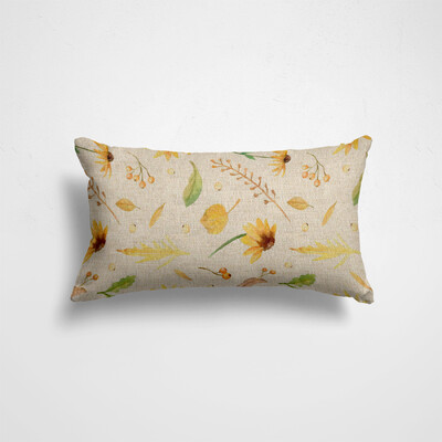 Krītošās rudens lapas Taisnstūra Spilvena Pārvalks Dekors Spilvendrāna Mājas Krēsls Āra Sēdekļu Iekārtojums Lins Spilvena Pārvalks 30x50cm