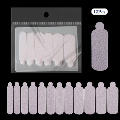 BNG 12Pcs Rose Snowflakes Silikonski kalupi za nokte dvostrukog oblika Stvaranje reljefnog dizajna Kalup za nokte Silikonska naljepnica Jastučići za višekratnu upotrebu