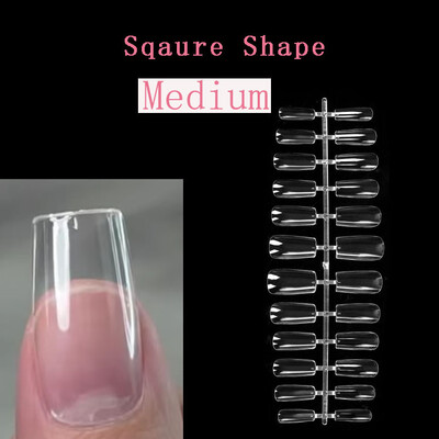120Pcs Nail Tips Extension System Sculpted Full Cover Soft Gel XS Kratki umjetni nokti Francuski balerinke Capsules Press On Tips