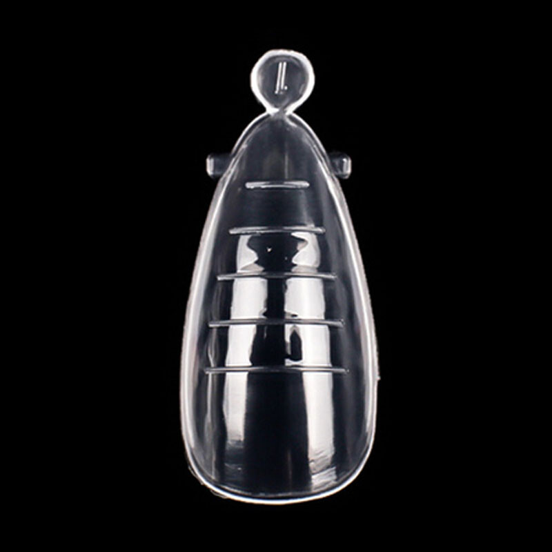 Almond Nails Oblik za brzo produžavanje Top Forms Savjeti Plijesan za izgradnju Poli UV gel Dual Nail Forme Umjetni umjetnički lažni vrhovi 60kom