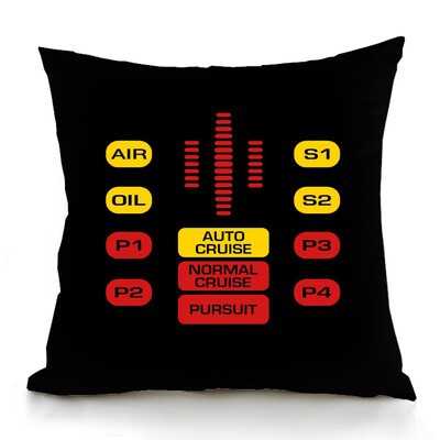 Ρετρό Speaker Piano Rock Μαύρο Λευκό Κάλυμμα Μαξιλαριού Καναπέ Μαξιλάρι Μουσικής Pop Band