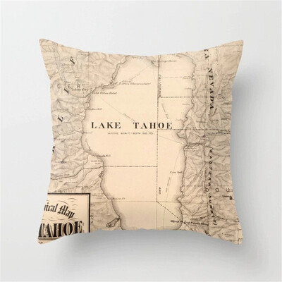 Ρετρό Speaker Piano Rock Μαύρο Λευκό Κάλυμμα Μαξιλαριού Καναπέ Μαξιλάρι Μουσικής Pop Band