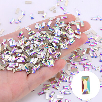 K9 100 τμχ AB διακοσμητικό νυχιών με διαμάντι σε σχήμα ψευδαίσθησης με διαμάντι σταγόνα νερού με διαμάντι αλογομάτι διαμάντι διακόσμηση νυχιών με επίπεδη βάση