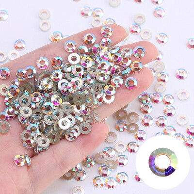 K9 100 τμχ AB διακοσμητικό νυχιών με διαμάντι σε σχήμα ψευδαίσθησης με διαμάντι σταγόνα νερού με διαμάντι αλογομάτι διαμάντι διακόσμηση νυχιών με επίπεδη βάση