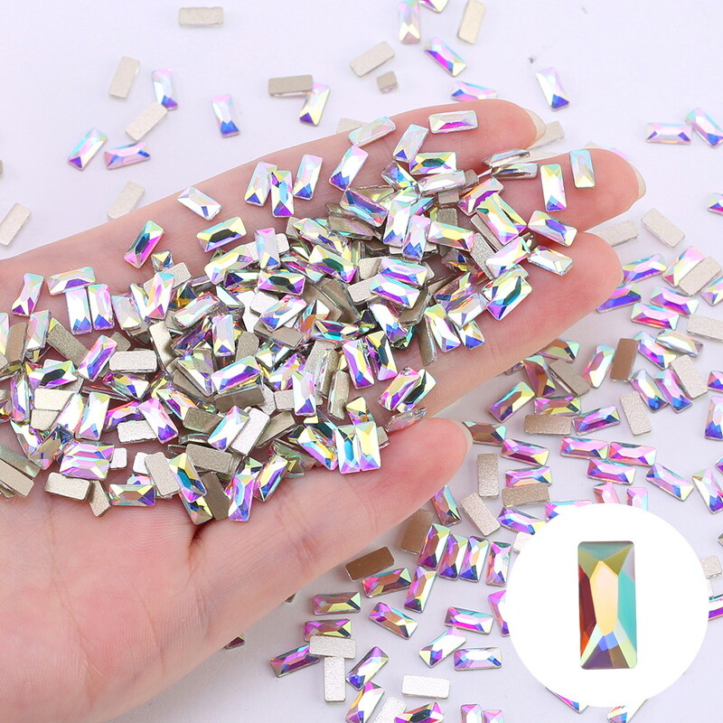 K9 100 τμχ AB διακοσμητικό νυχιών με διαμάντι σε σχήμα ψευδαίσθησης με διαμάντι σταγόνα νερού με διαμάντι αλογομάτι διαμάντι διακόσμηση νυχιών με επίπεδη βάση