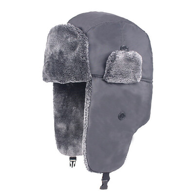 Ruska vojnička kapa Zimska debela vjetrootporna topla lovačka kapa s preklopom za uši Skijaška kapa za snijeg za muškarce Žene za hladno vrijeme na otvorenom