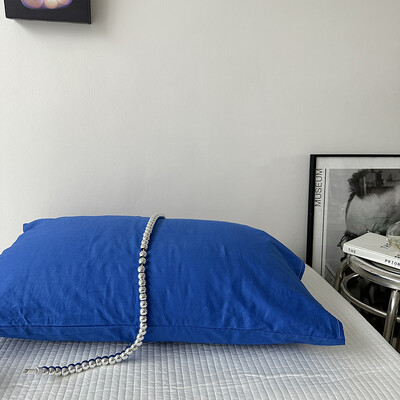 Βαμβακερή μαξιλαροθήκη Πολύχρωμη ριγέ Μαξιλαροθήκη Κλινοσκεπάσματα Μαύρο Μαξιλαροθήκη Φάκελος Κάλυμμα Μαξιλαροθήκη Nordic Sling