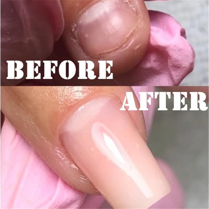 Stiklo pluošto šilko nagų apvyniojimo apsauga Lipni nagų lako gelio priauginimo lipdukų antgaliai