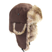 Мъжки Дамски Унисекс Топъл Trapper Aviator Trooper Earflap Winter Flaps Ски шапка Нови шапки Руска ски шапка Шапки с изкуствена кожа