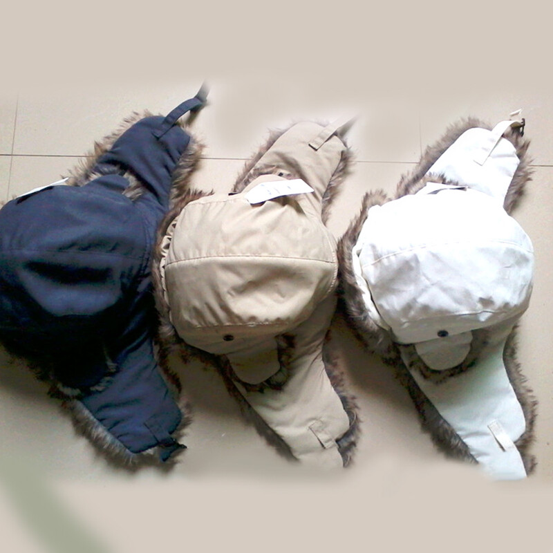 Ανδρικά γυναικεία Unisex Warm Trapper Aviator Trooper Earflap Winter Flaps Καπέλο σκι Νέα καπέλα Ρωσικό καπέλο σκι Καπέλα από ψεύτικη γούνα