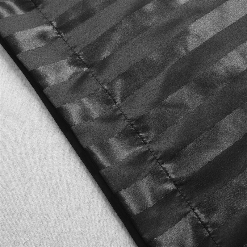 Vrhunska Jacquard pruge Jastučnica Queen Visokokvalitetna jastučnica od imitacije svile King Size Kućne jastučnice Zatvaranje omotnica