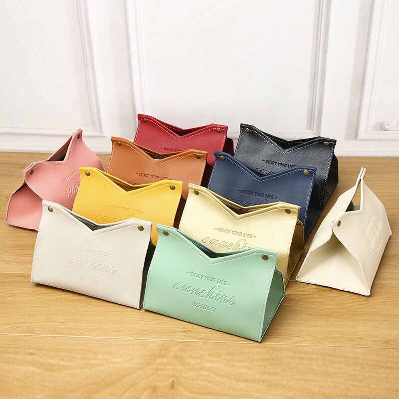 Kožna kutija za maramice Kućni dnevni boravak Hotelska spavaća soba Kreativna minimalistička modna ladica za papir za ispis