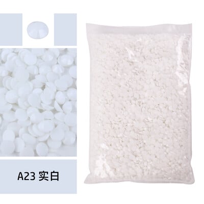 Nagy csomag, 2-6 mm-es gyanta, nem forró fix strasszos nagykereskedés lapos hátú műanyag kristályok köröm barkács csillámok Ctrazы Stone