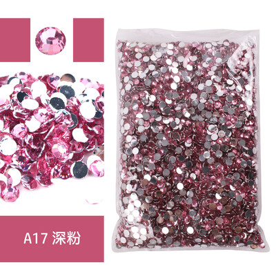 Nagy csomag, 2-6 mm-es gyanta, nem forró fix strasszos nagykereskedés lapos hátú műanyag kristályok köröm barkács csillámok Ctrazы Stone