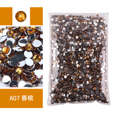 Nagy csomag, 2-6 mm-es gyanta, nem forró fix strasszos nagykereskedés lapos hátú műanyag kristályok köröm barkács csillámok Ctrazы Stone