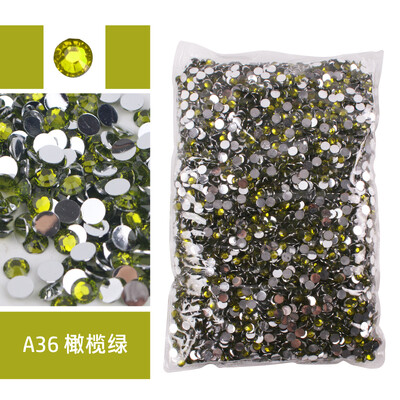 Nagy csomag, 2-6 mm-es gyanta, nem forró fix strasszos nagykereskedés lapos hátú műanyag kristályok köröm barkács csillámok Ctrazы Stone