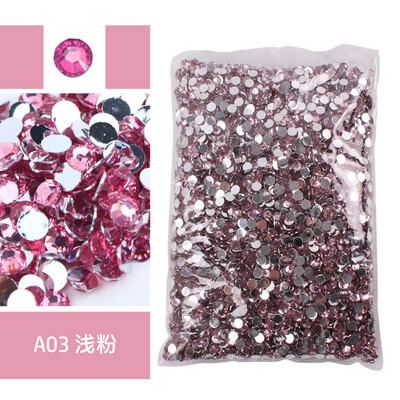 Nagy csomag, 2-6 mm-es gyanta, nem forró fix strasszos nagykereskedés lapos hátú műanyag kristályok köröm barkács csillámok Ctrazы Stone